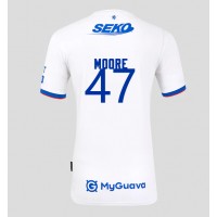 Dres Rangers Mikey Moore #47 Preč 2025-26 Krátky Rukáv